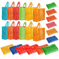 12 Pcs Foldable Shopping Bags
